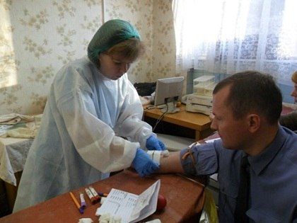 В Калининграде полицейские приняли участие в благотворительной донорской акции